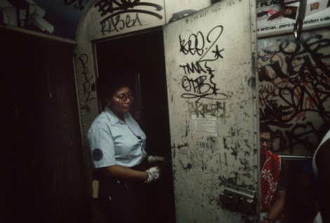 クリストファー・モリス　NYC Subway 1981